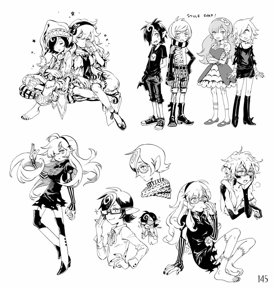 甜蜜的恶魔韩漫全集-艺术设定集无删减无遮挡章节图片 