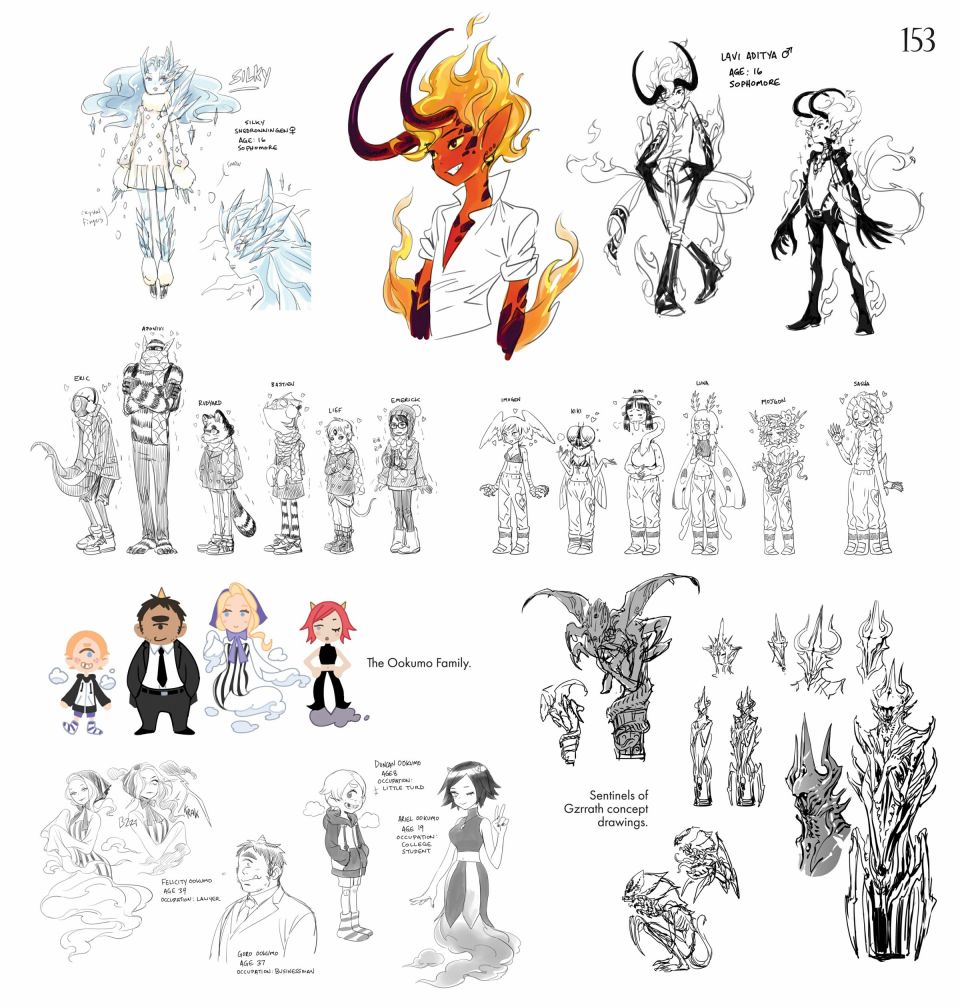 甜蜜的恶魔韩漫全集-艺术设定集无删减无遮挡章节图片 