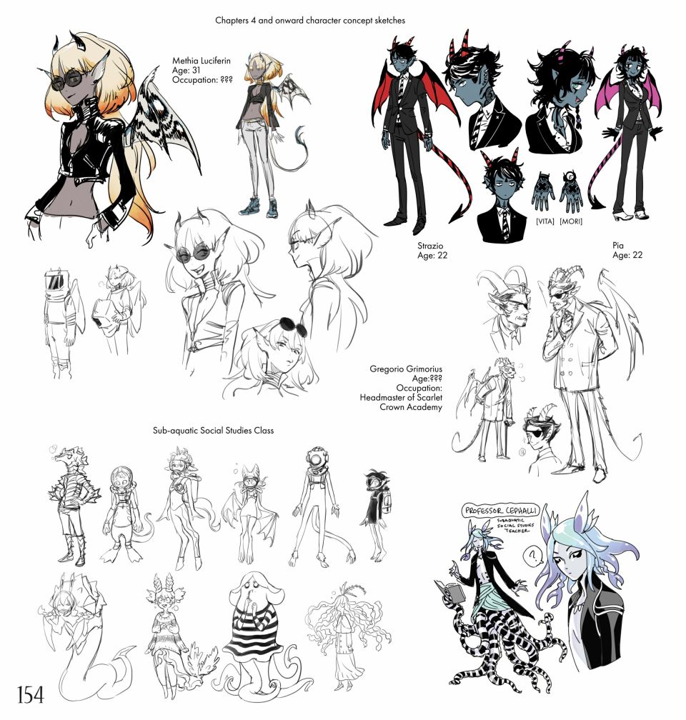 甜蜜的恶魔韩漫全集-艺术设定集无删减无遮挡章节图片 