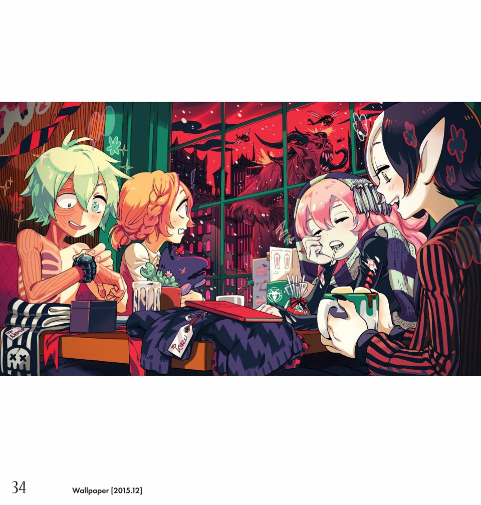 甜蜜的恶魔韩漫全集-艺术设定集无删减无遮挡章节图片 