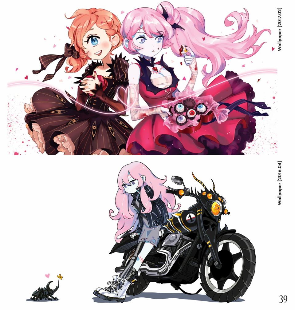 甜蜜的恶魔韩漫全集-艺术设定集无删减无遮挡章节图片 