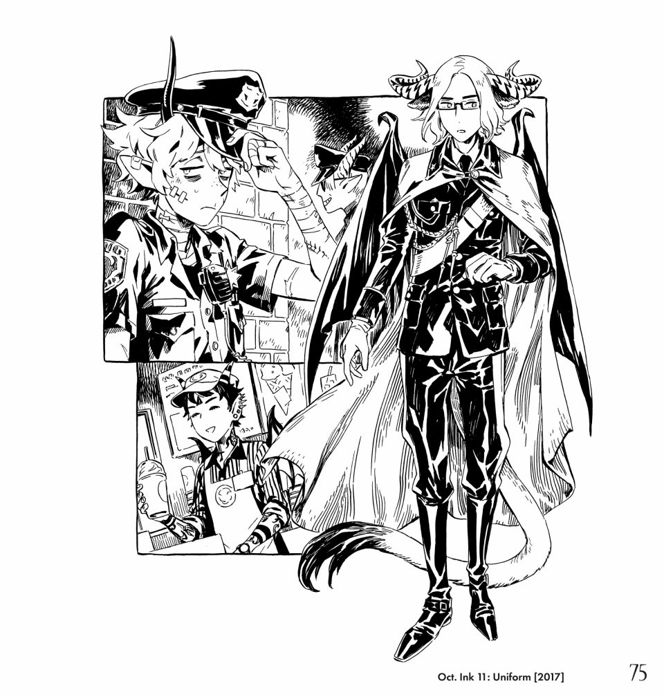 甜蜜的恶魔韩漫全集-艺术设定集无删减无遮挡章节图片 