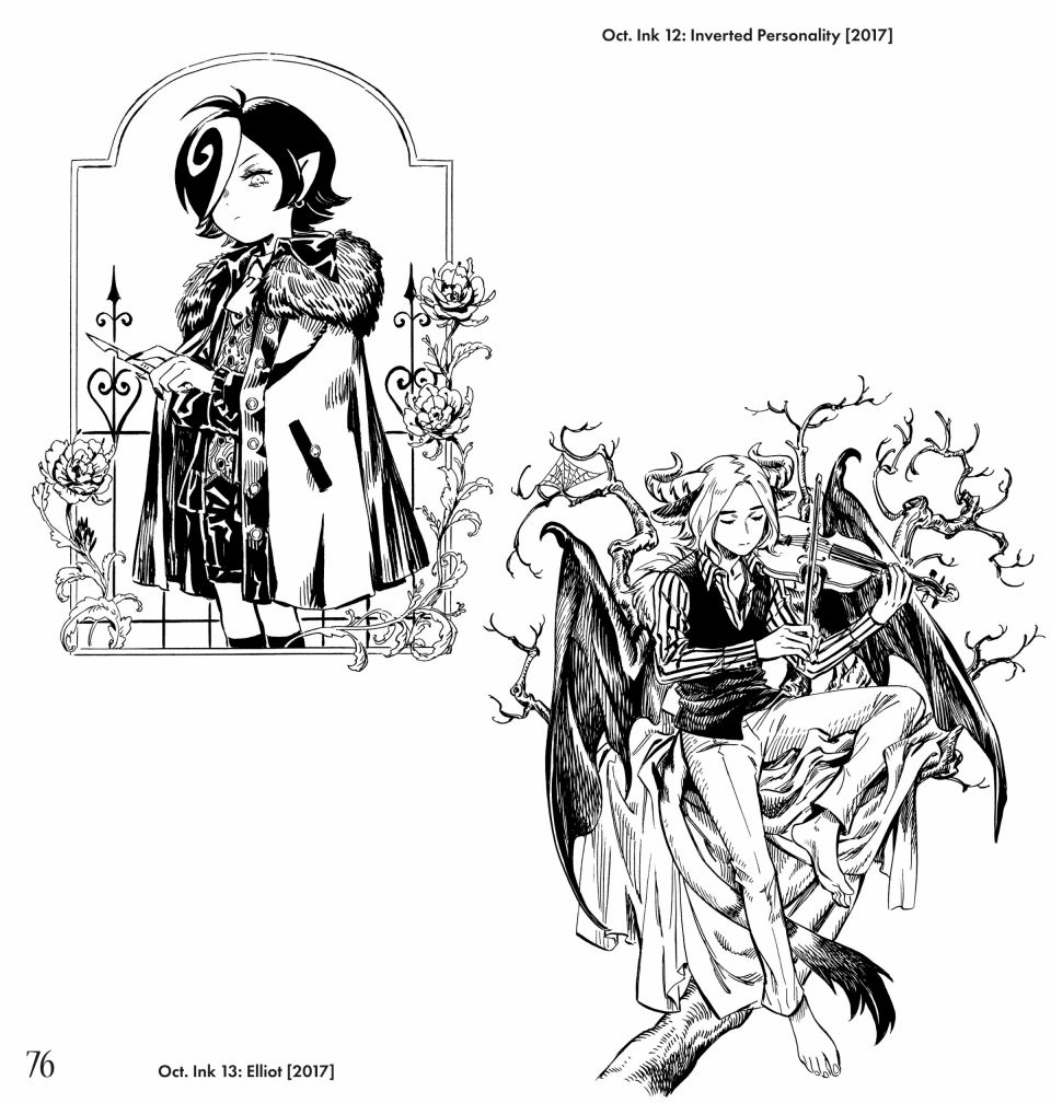 甜蜜的恶魔韩漫全集-艺术设定集无删减无遮挡章节图片 