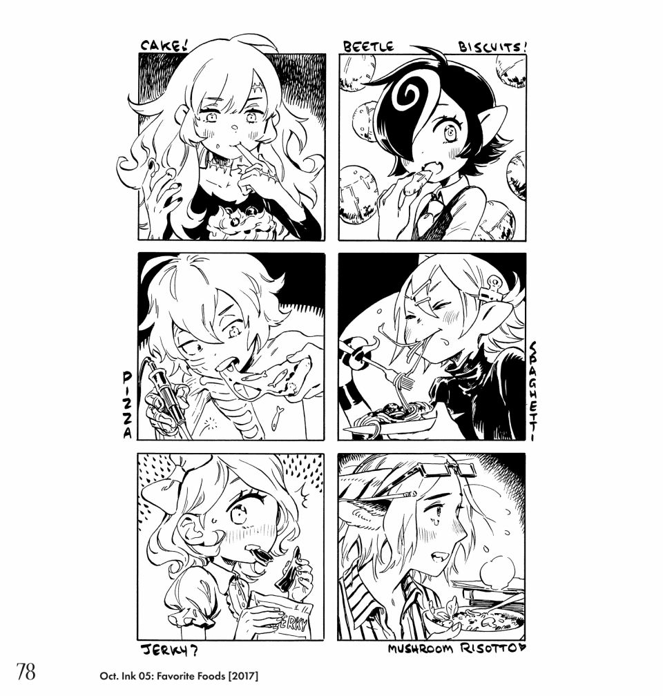 甜蜜的恶魔韩漫全集-艺术设定集无删减无遮挡章节图片 