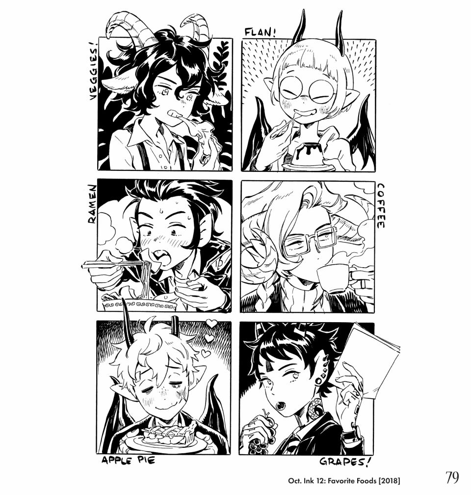 甜蜜的恶魔韩漫全集-艺术设定集无删减无遮挡章节图片 