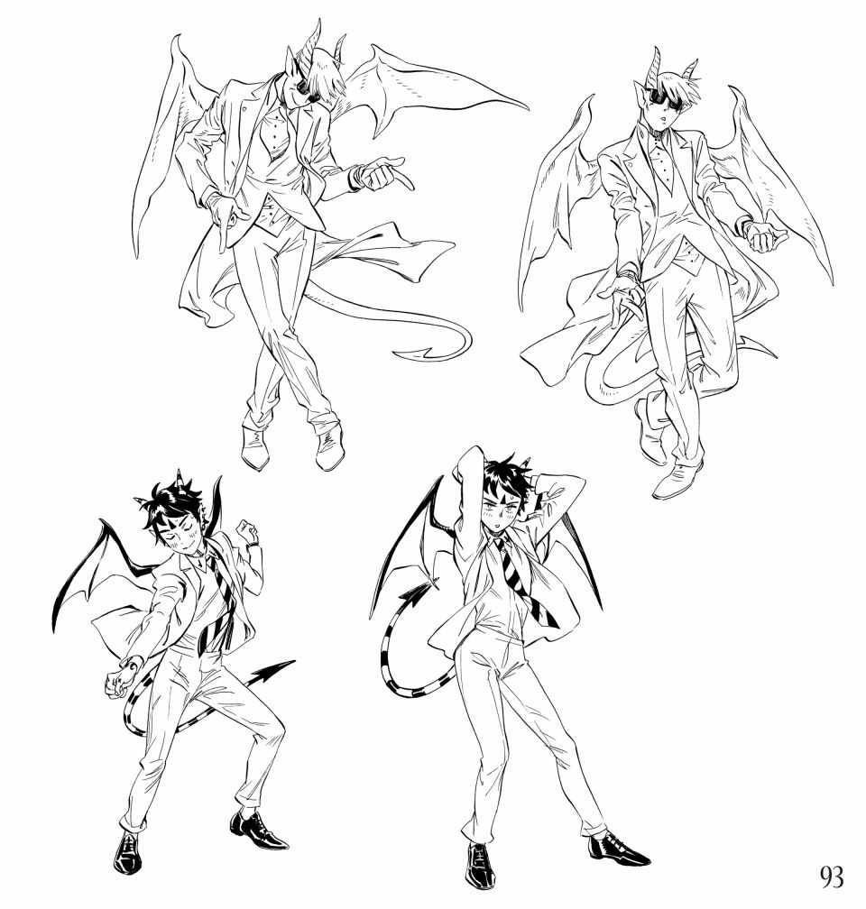 甜蜜的恶魔韩漫全集-艺术设定集无删减无遮挡章节图片 