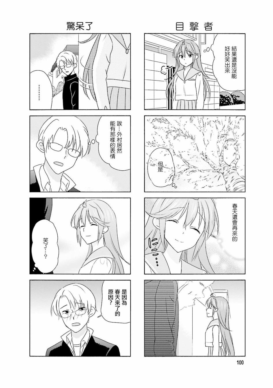 笑一个吧！外村桑韩漫全集-第100话无删减无遮挡章节图片 