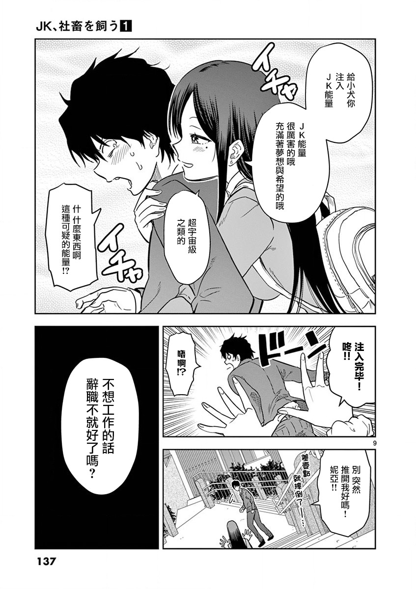 JK饲养社畜韩漫全集-第09话无删减无遮挡章节图片 