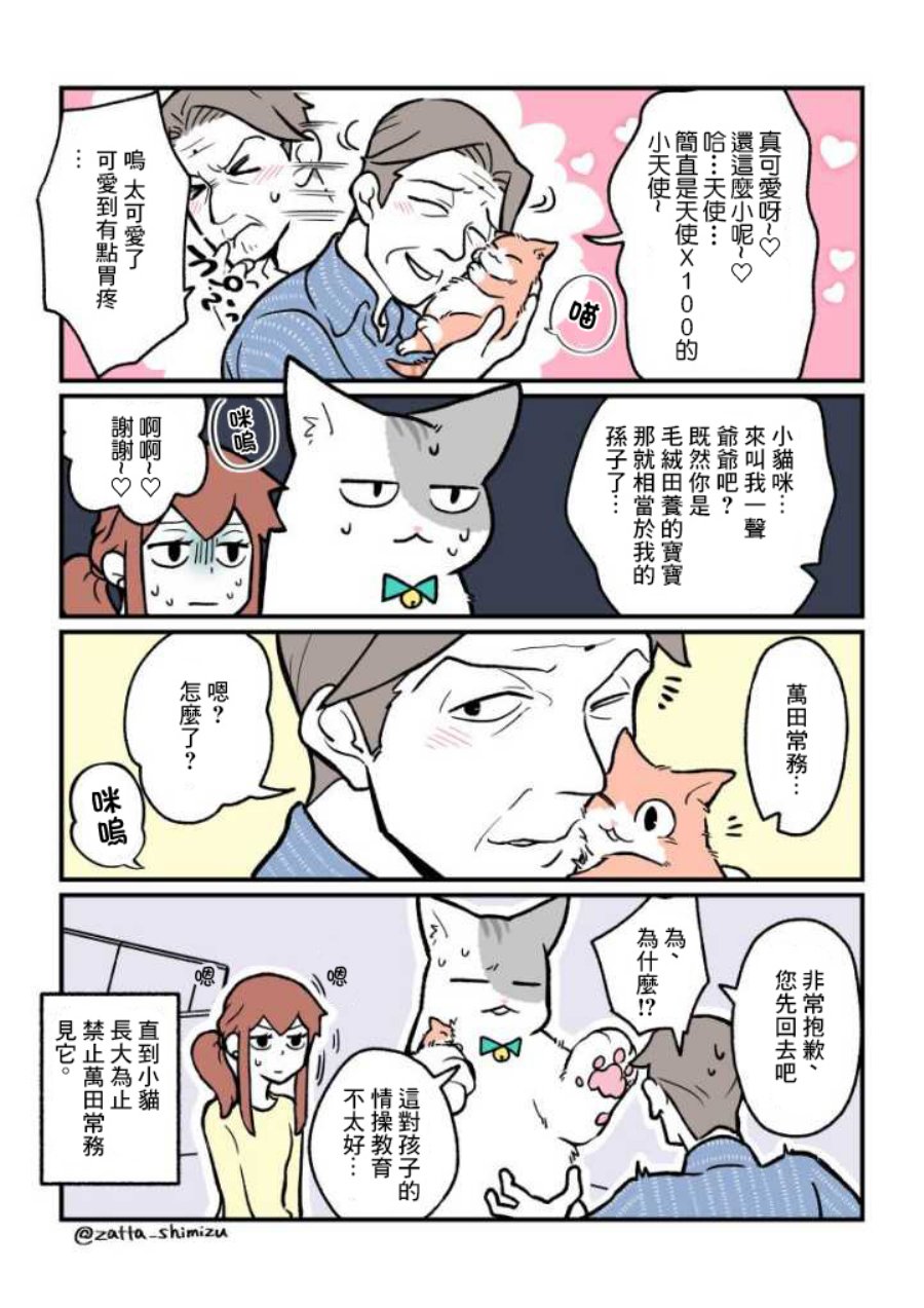 黑心企业的职员变成猫之后人生有了转变的故事韩漫全集-番外02无删减无遮挡章节图片 