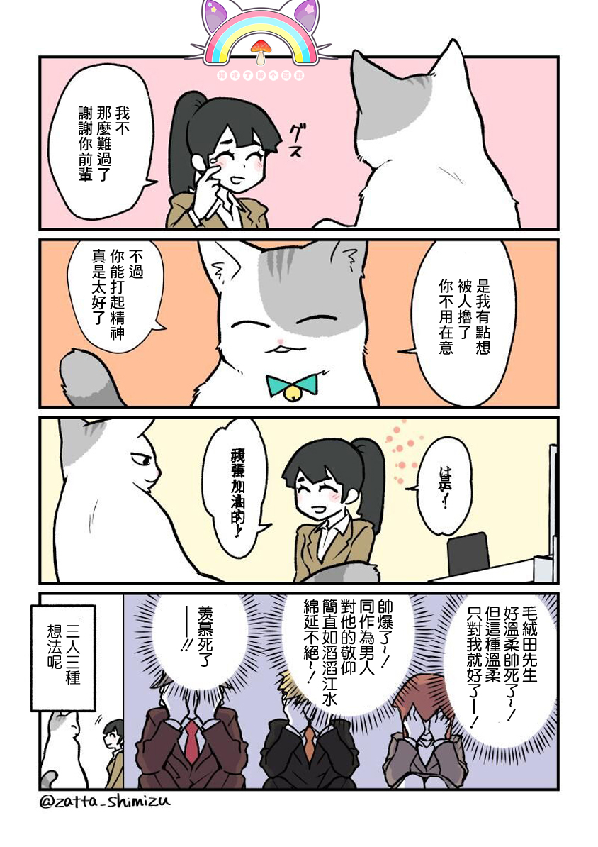 黑心企业的职员变成猫之后人生有了转变的故事韩漫全集-番外04无删减无遮挡章节图片 