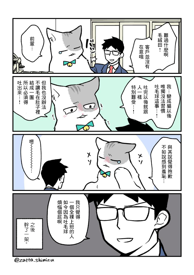 黑心企业的职员变成猫之后人生有了转变的故事韩漫全集-番外05无删减无遮挡章节图片 