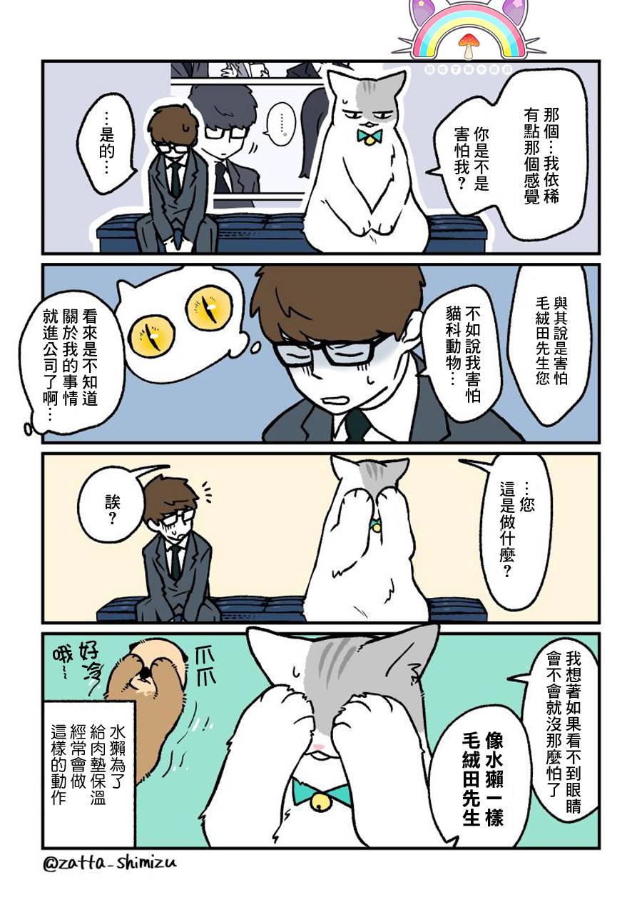 黑心企业的职员变成猫之后人生有了转变的故事韩漫全集-番外12无删减无遮挡章节图片 
