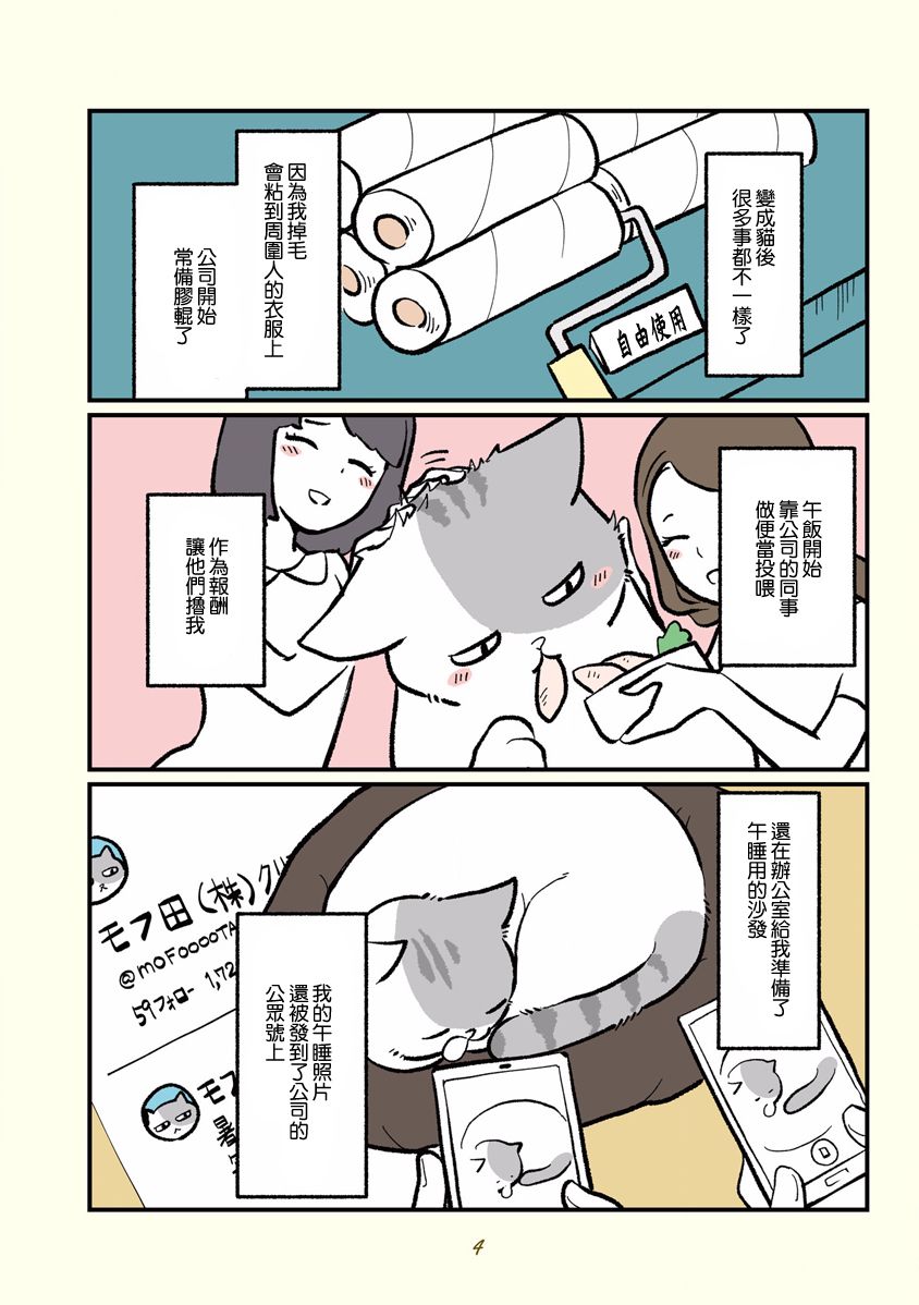 黑心企业的职员变成猫之后人生有了转变的故事韩漫全集-第00话无删减无遮挡章节图片 