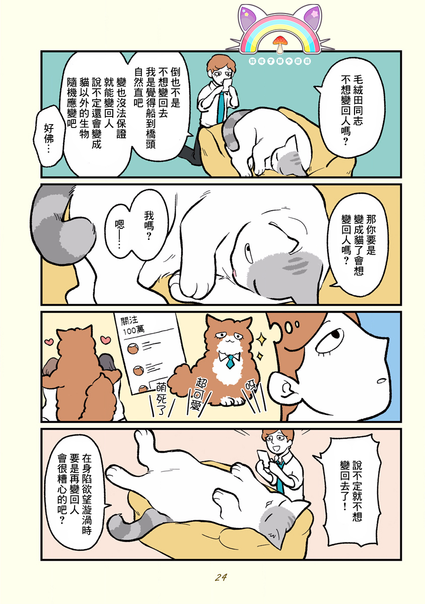 黑心企业的职员变成猫之后人生有了转变的故事韩漫全集-第02话无删减无遮挡章节图片 