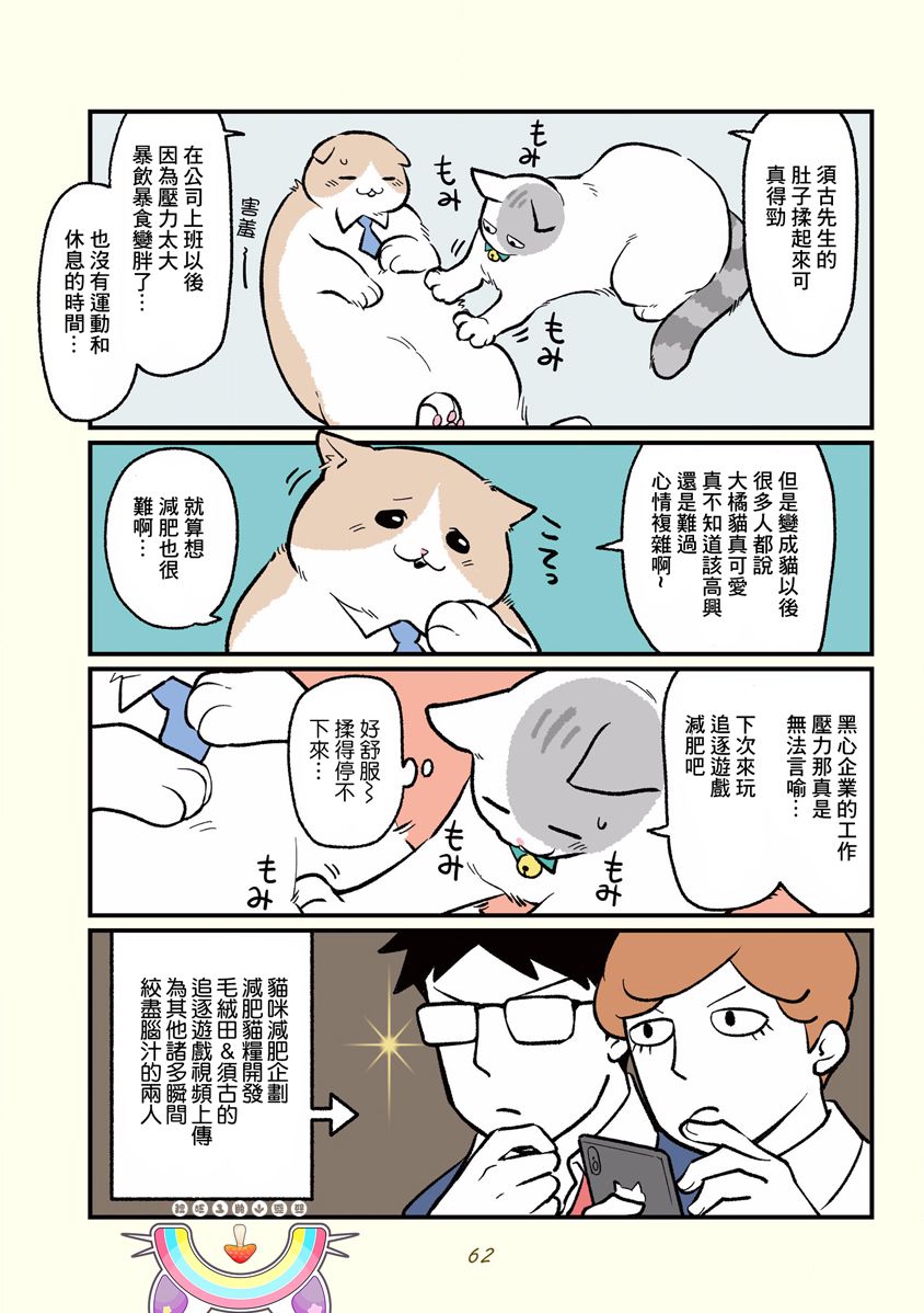 黑心企业的职员变成猫之后人生有了转变的故事韩漫全集-第06话无删减无遮挡章节图片 