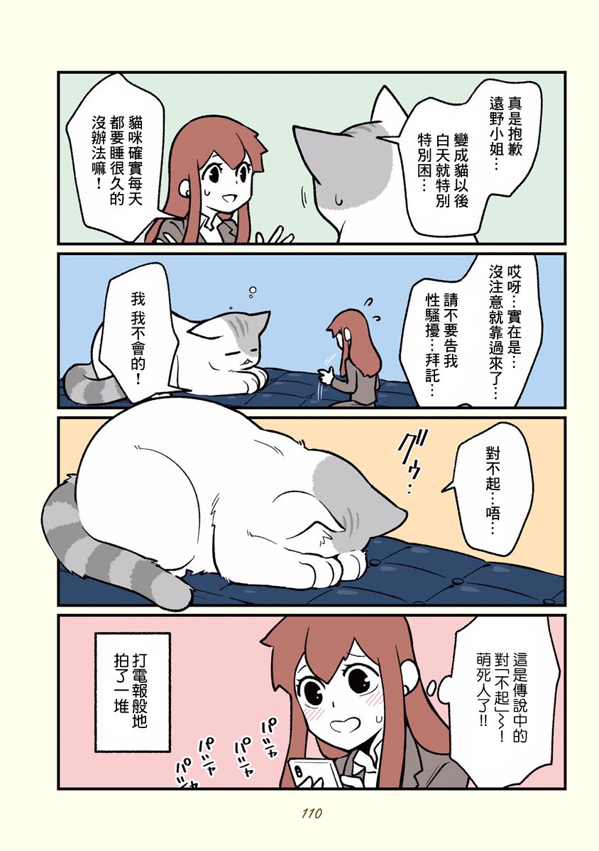 黑心企业的职员变成猫之后人生有了转变的故事韩漫全集-第10话无删减无遮挡章节图片 