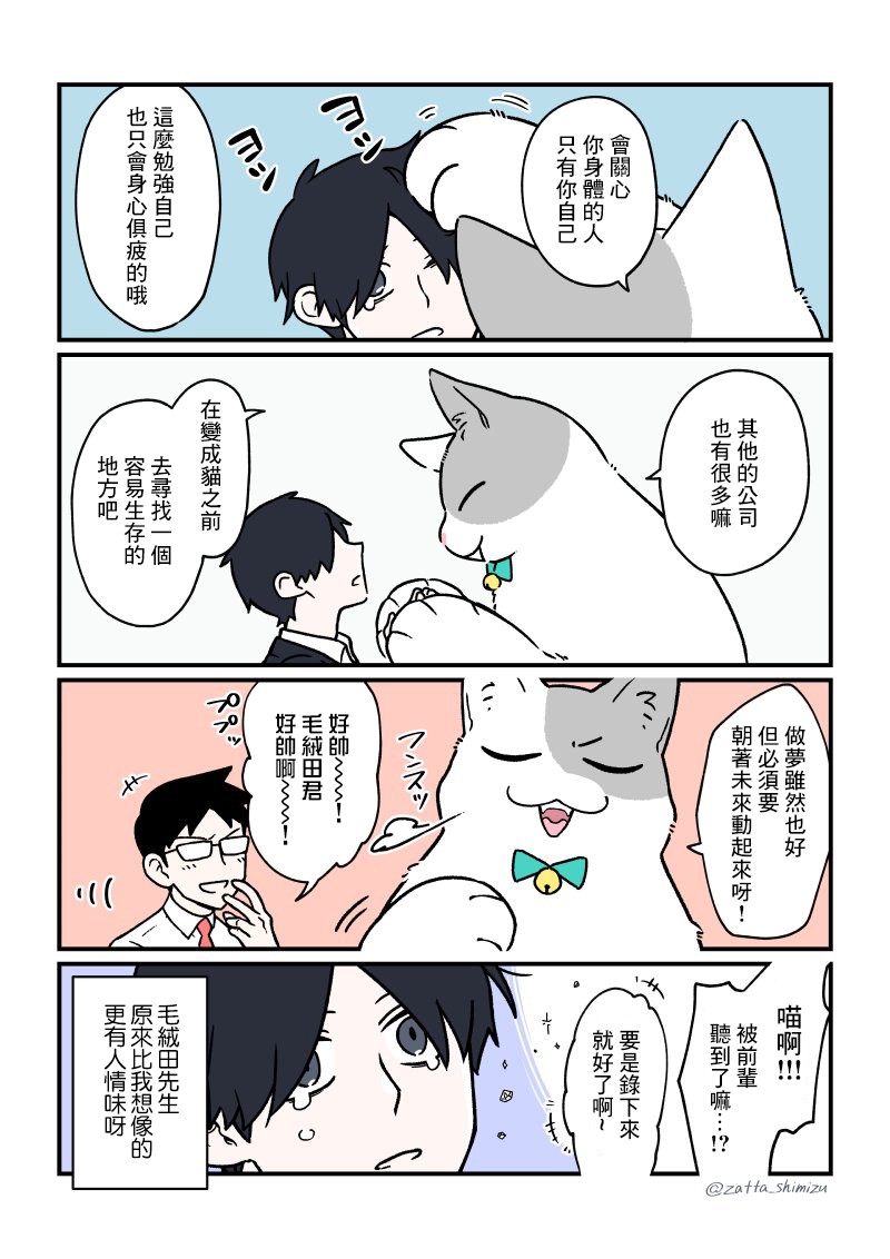 黑心企业的职员变成猫之后人生有了转变的故事韩漫全集-第19话无删减无遮挡章节图片 