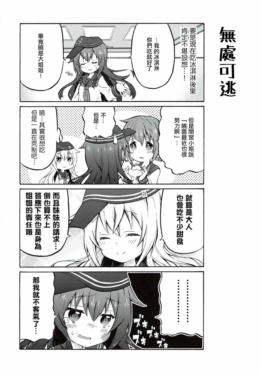 面舵的舰娘漫画韩漫全集-响与晓02无删减无遮挡章节图片 