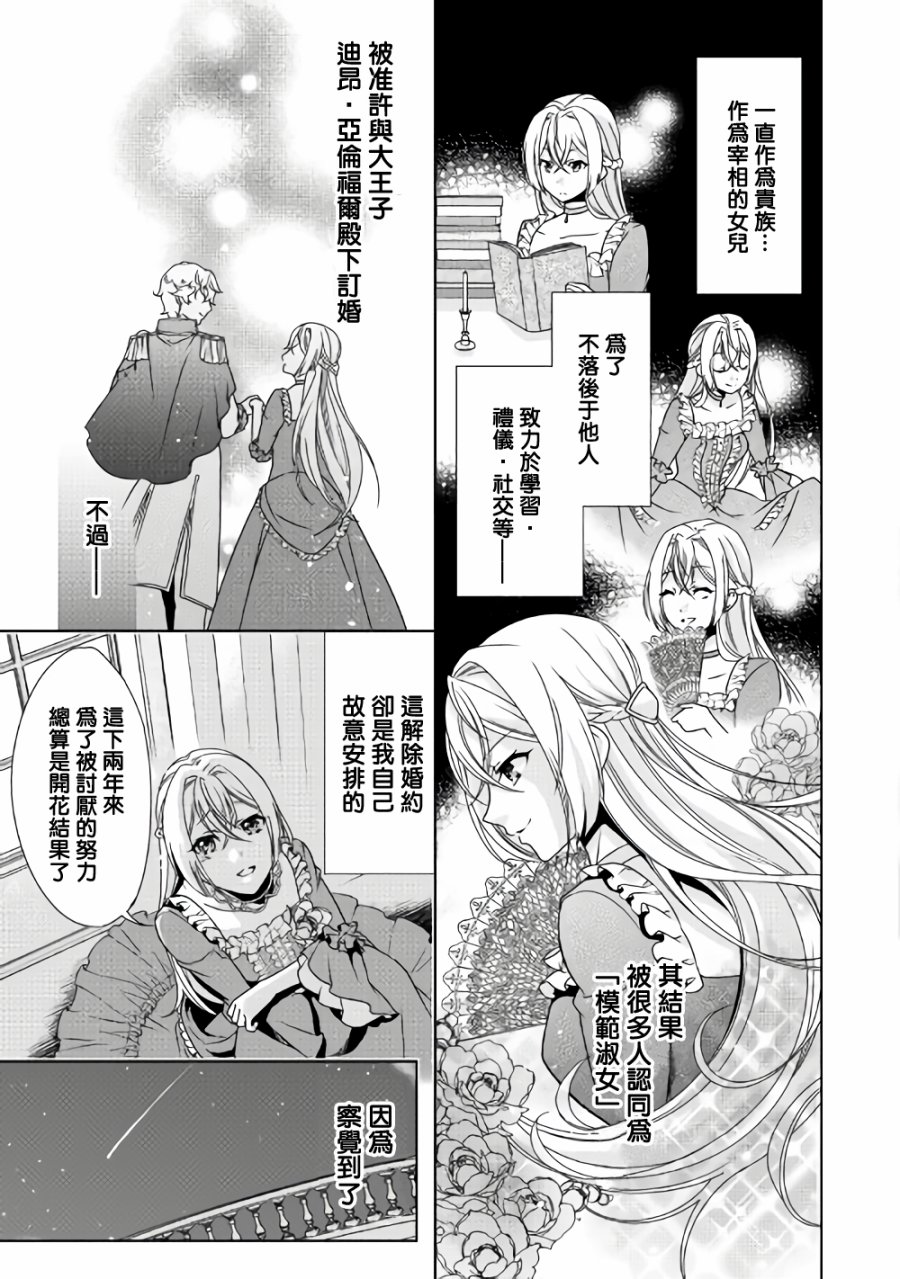 事出有因的恶役千金，废除婚约后过上自由生活韩漫全集-第01话无删减无遮挡章节图片 