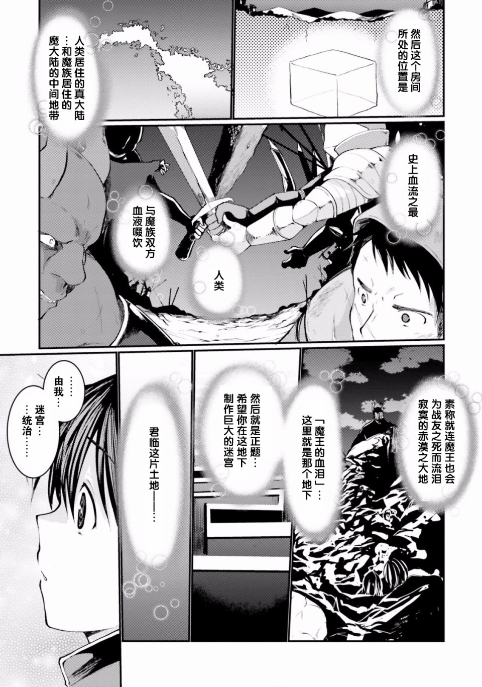 迷宫的魔王最弱小韩漫全集-第01话无删减无遮挡章节图片 