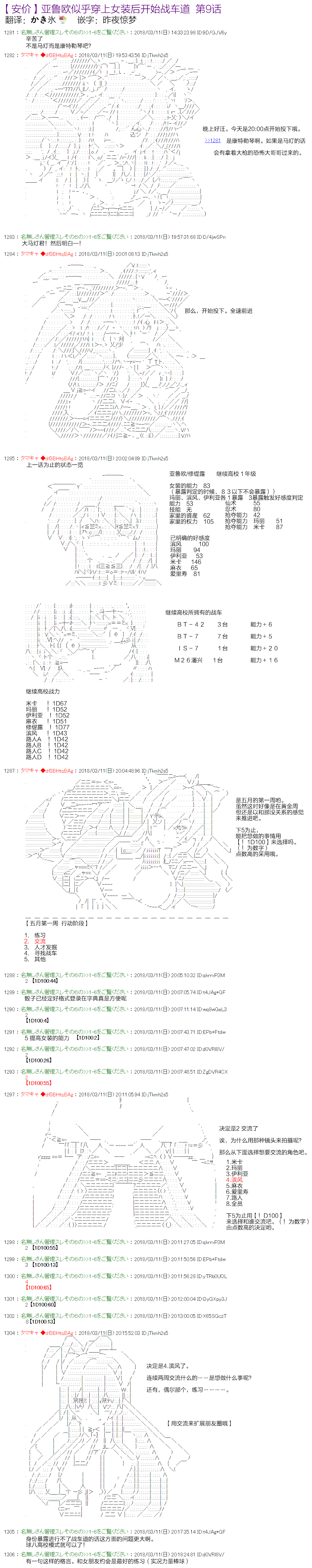 亚鲁欧似乎穿上女装后开始战车道韩漫全集-第09话无删减无遮挡章节图片 