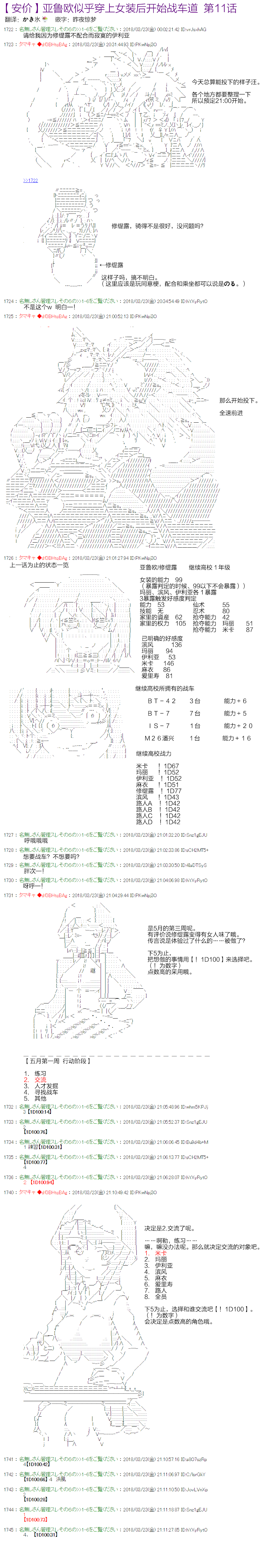 亚鲁欧似乎穿上女装后开始战车道韩漫全集-第11话无删减无遮挡章节图片 