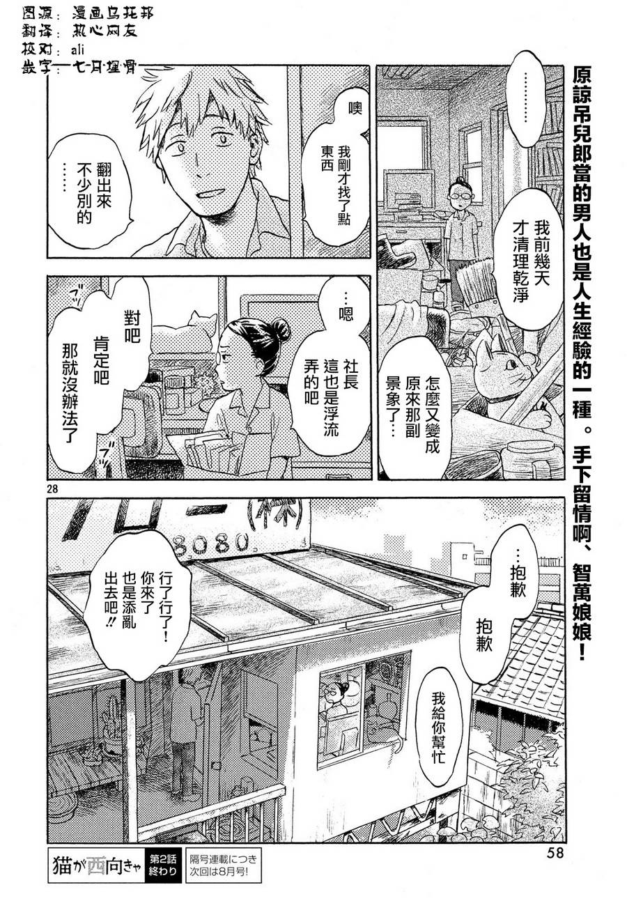 猫面向西韩漫全集-第02话无删减无遮挡章节图片 