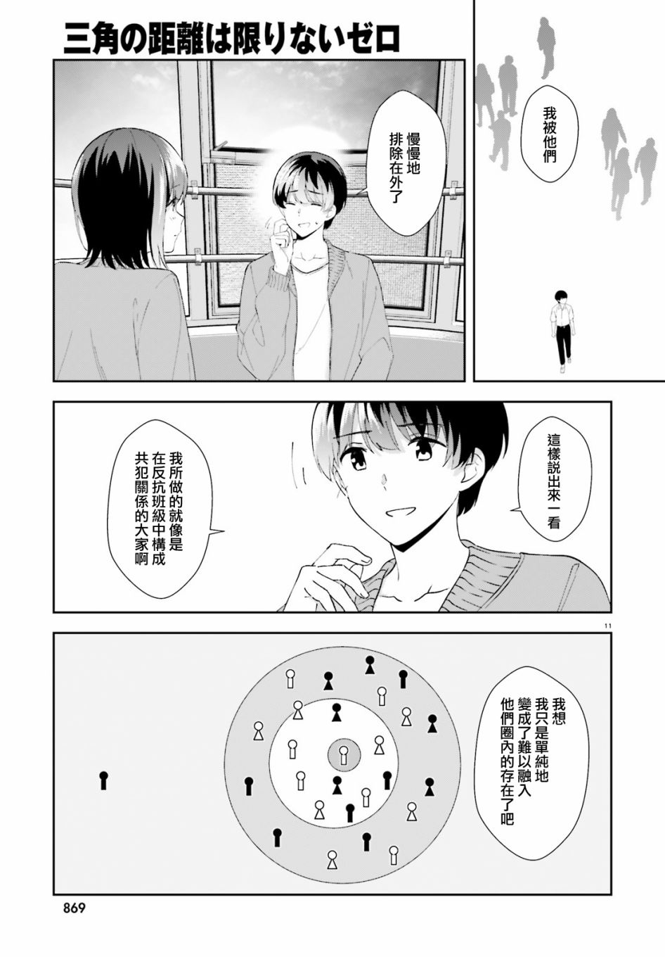 三角的距离是无限趋近于零韩漫全集-第12话无删减无遮挡章节图片 
