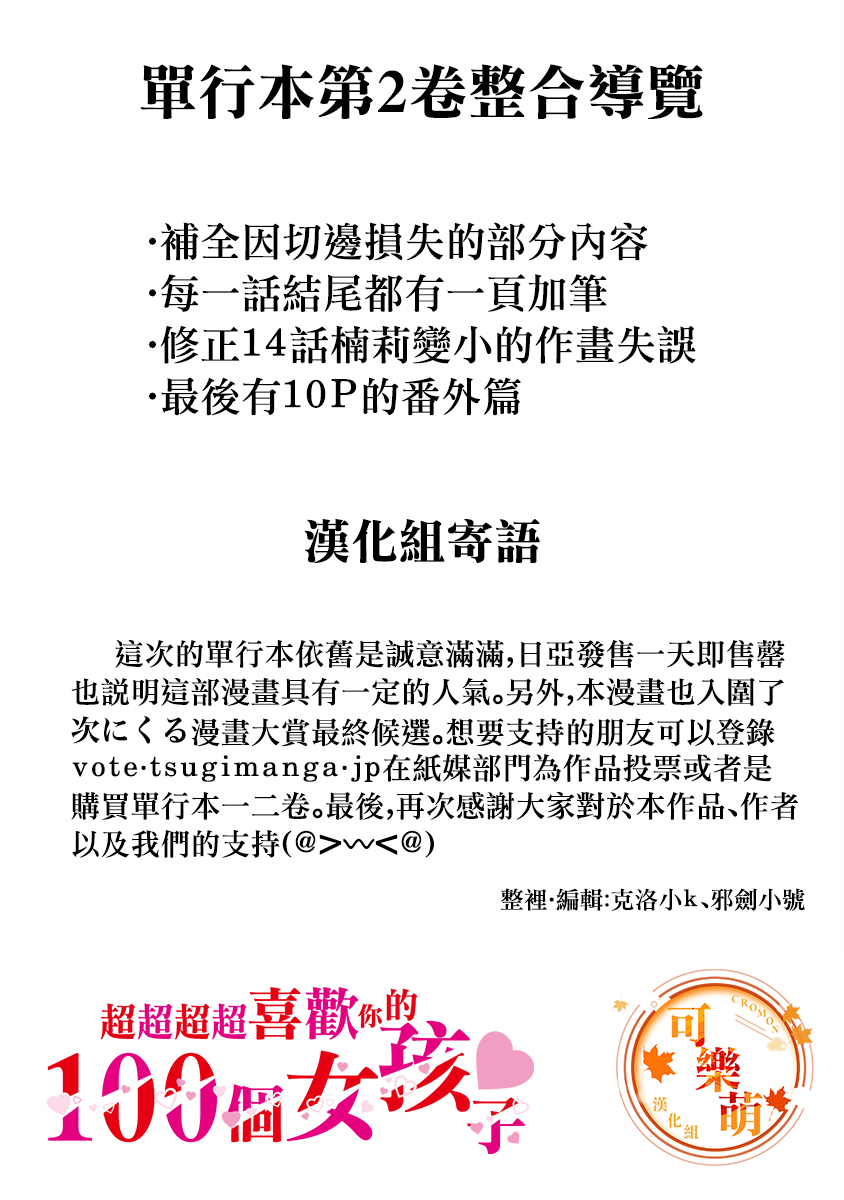 超超超超喜欢你的100个女孩子韩漫全集-第02卷无删减无遮挡章节图片 