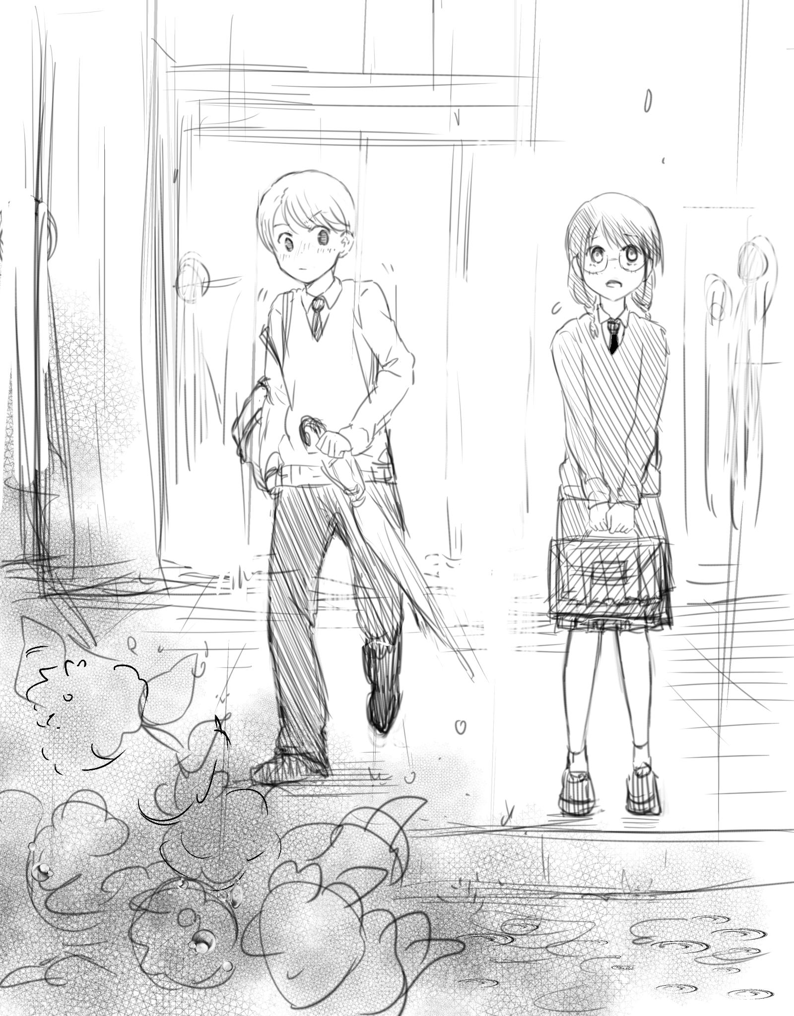 表面男与笨拙女两情相悦的恋爱物语韩漫全集-第05话无删减无遮挡章节图片 