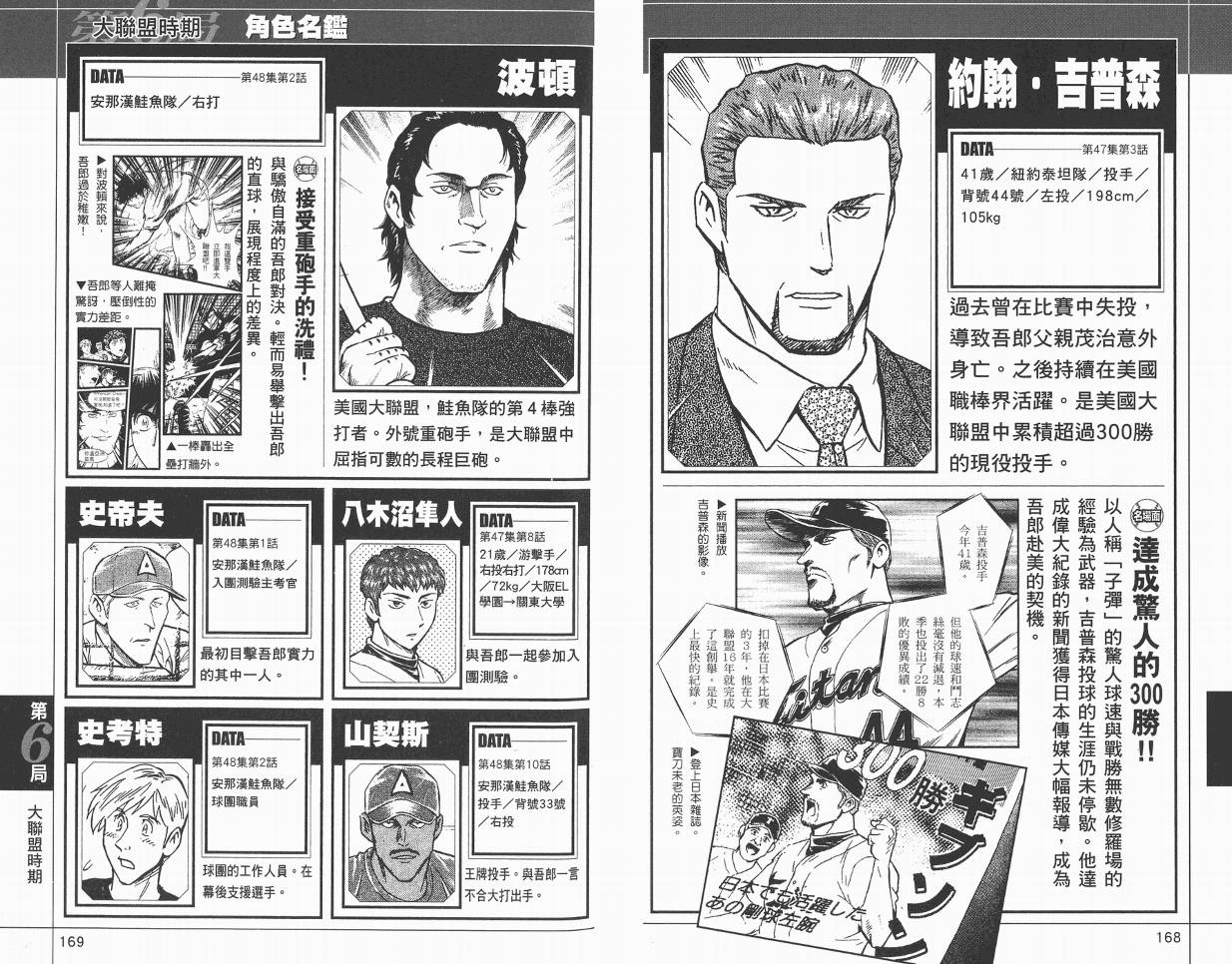 棒球大联盟角色名鉴韩漫全集-VOL01无删减无遮挡章节图片 