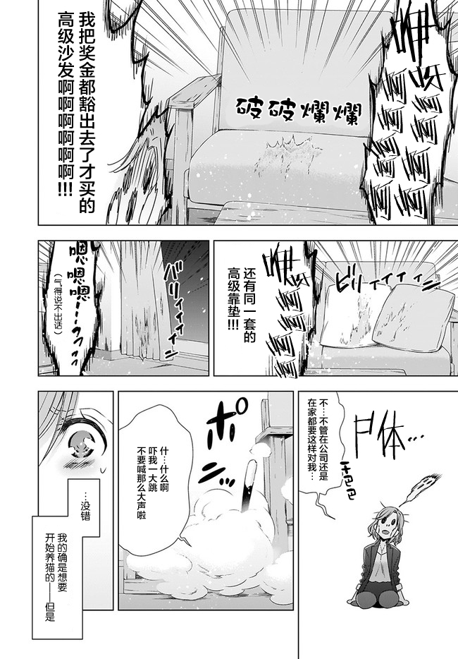 OL小姐与猫的故事韩漫全集-第01话无删减无遮挡章节图片 
