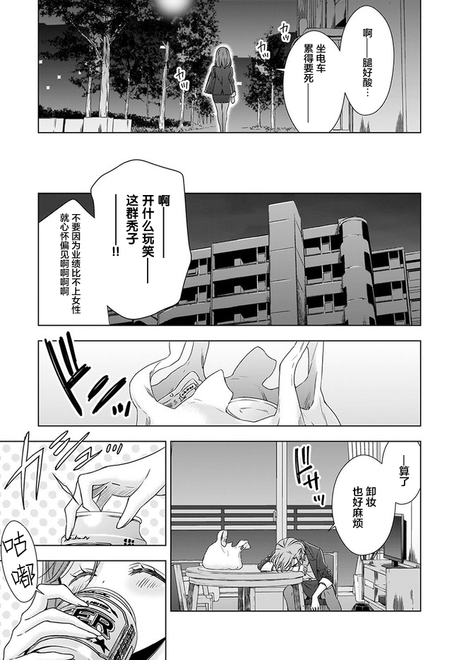 OL小姐与猫的故事韩漫全集-第01话无删减无遮挡章节图片 