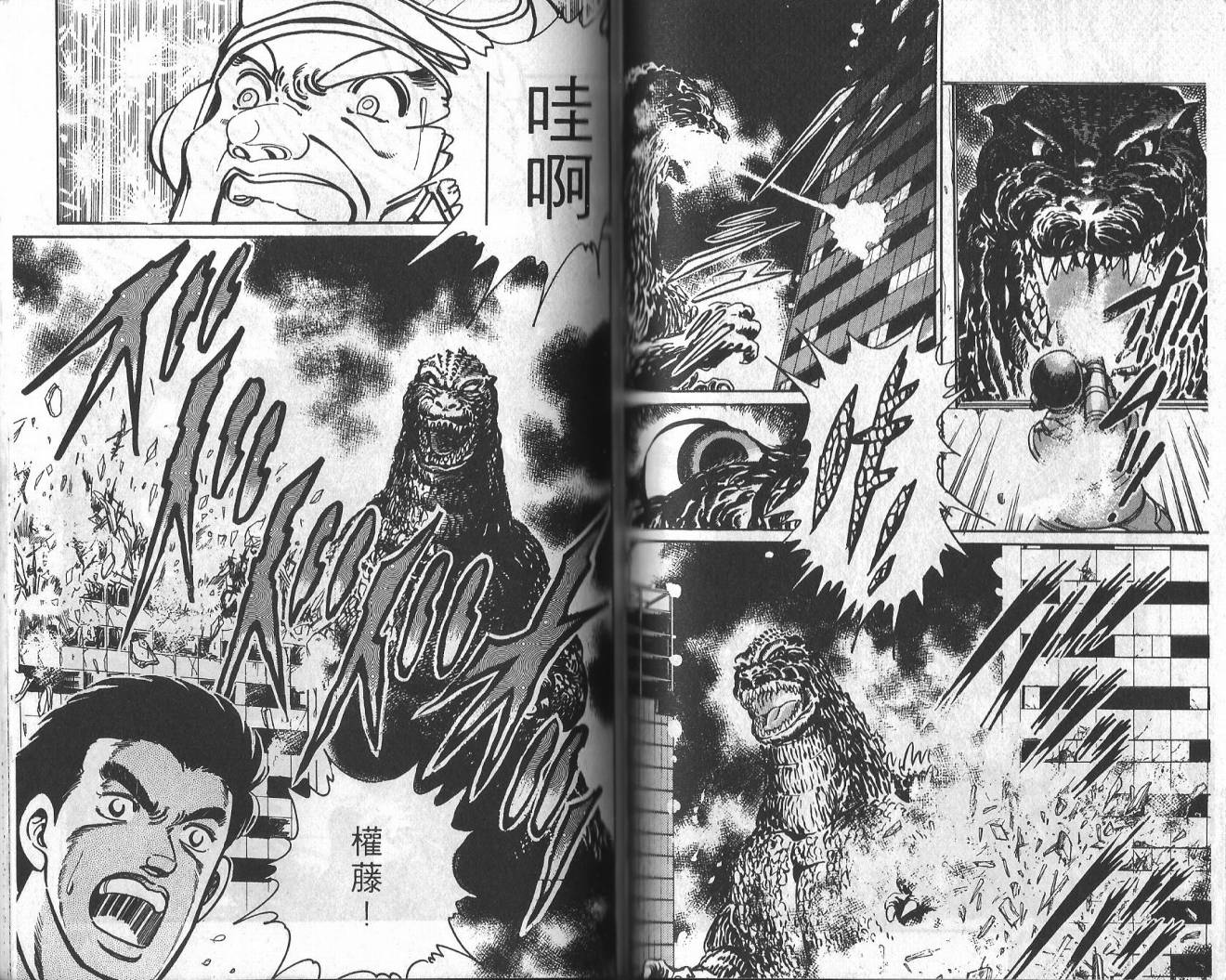 哥吉拉VS碧奥蓝蒂韩漫全集-VOL01无删减无遮挡章节图片 