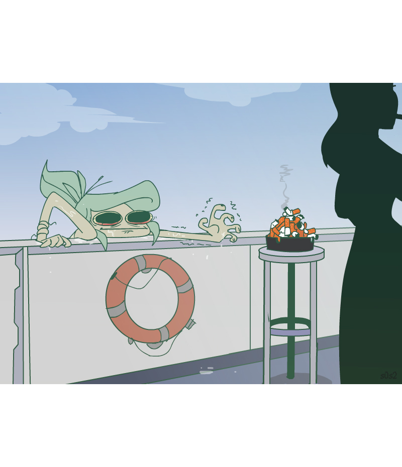 被海洋垃圾污染后的小美人鱼韩漫全集-第04话无删减无遮挡章节图片 