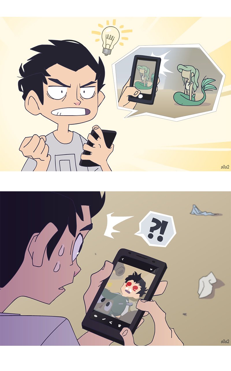 被海洋垃圾污染后的小美人鱼韩漫全集-第14话无删减无遮挡章节图片 