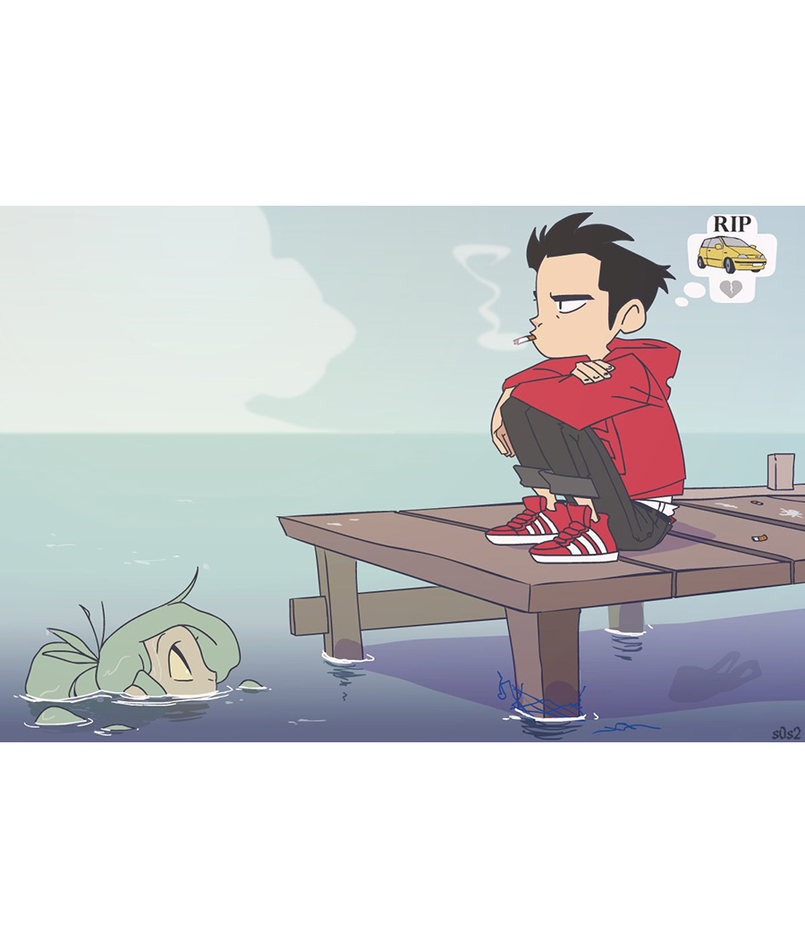被海洋垃圾污染后的小美人鱼韩漫全集-第17话无删减无遮挡章节图片 