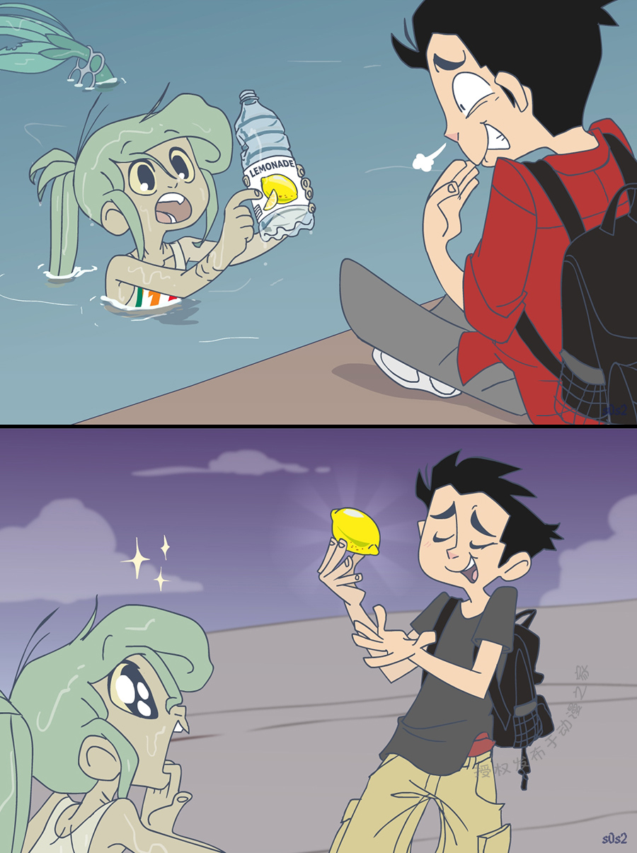 被海洋垃圾污染后的小美人鱼韩漫全集-第47话无删减无遮挡章节图片 