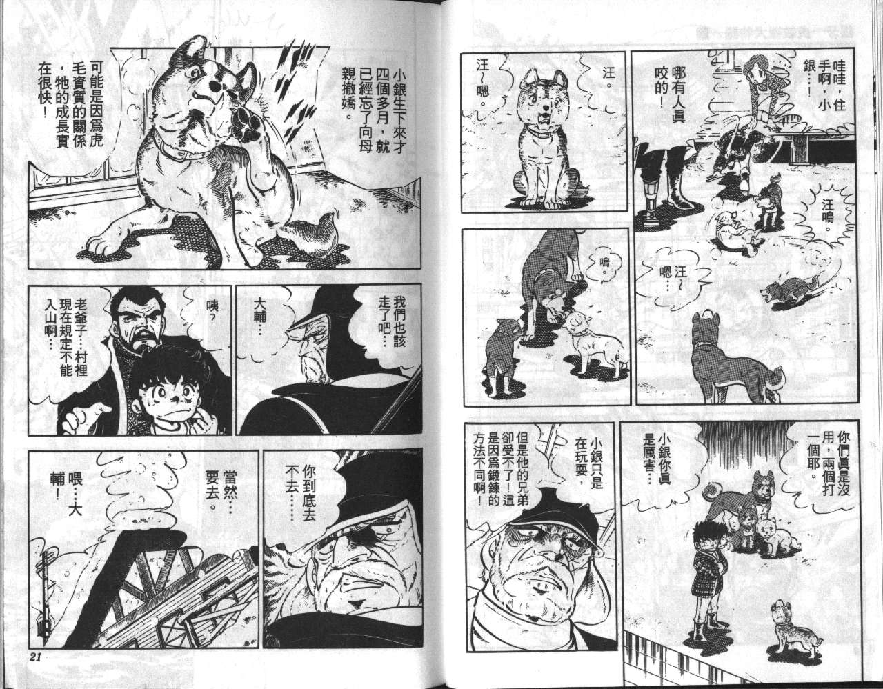 银牙虎纹猎犬物语韩漫全集-VOL02无删减无遮挡章节图片 