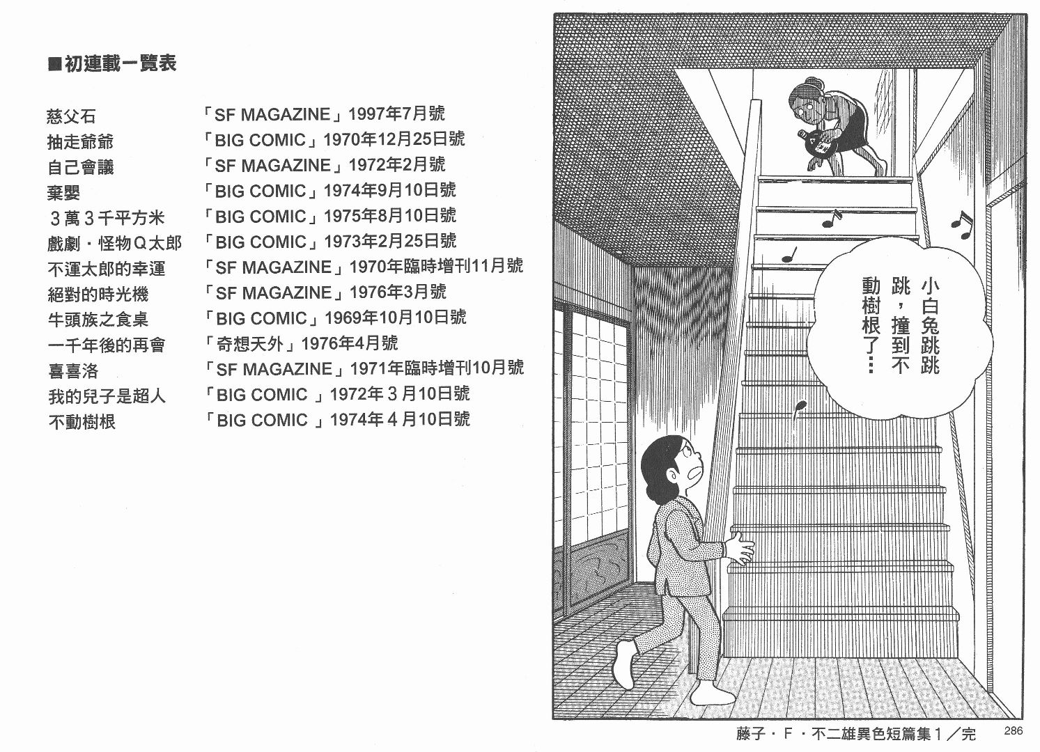 藤子不二雄异色短篇集韩漫全集-高清01卷无删减无遮挡章节图片 