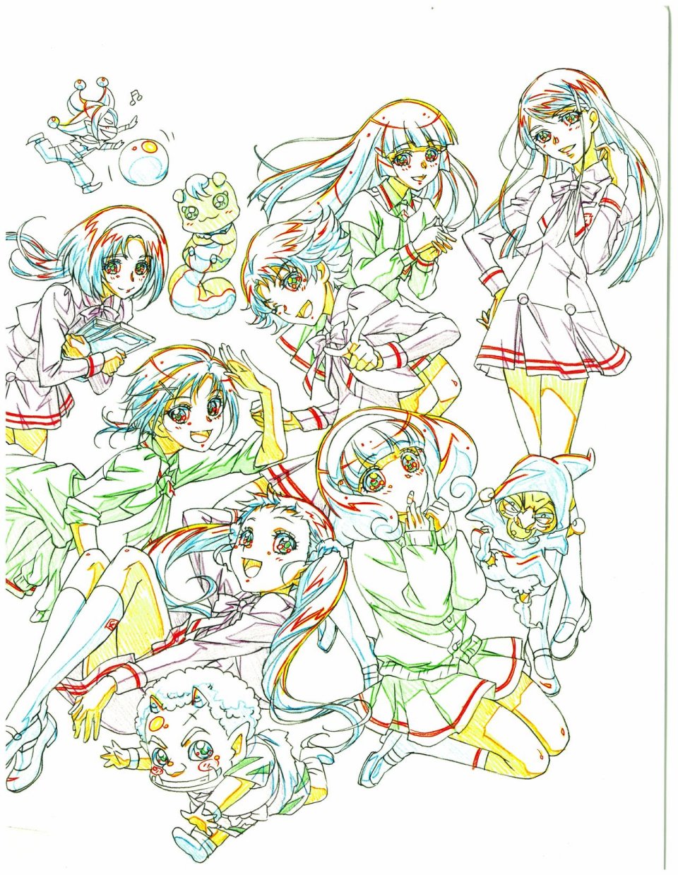 Kawamura Toshie - Toei Animation Precure Works韩漫全集-画集无删减无遮挡章节图片 