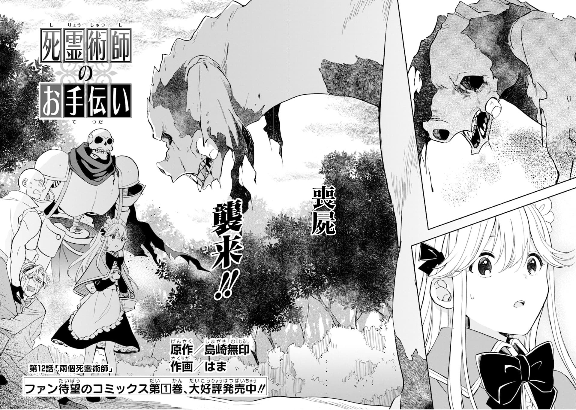 死灵术士的女仆生活韩漫全集-第12话无删减无遮挡章节图片 