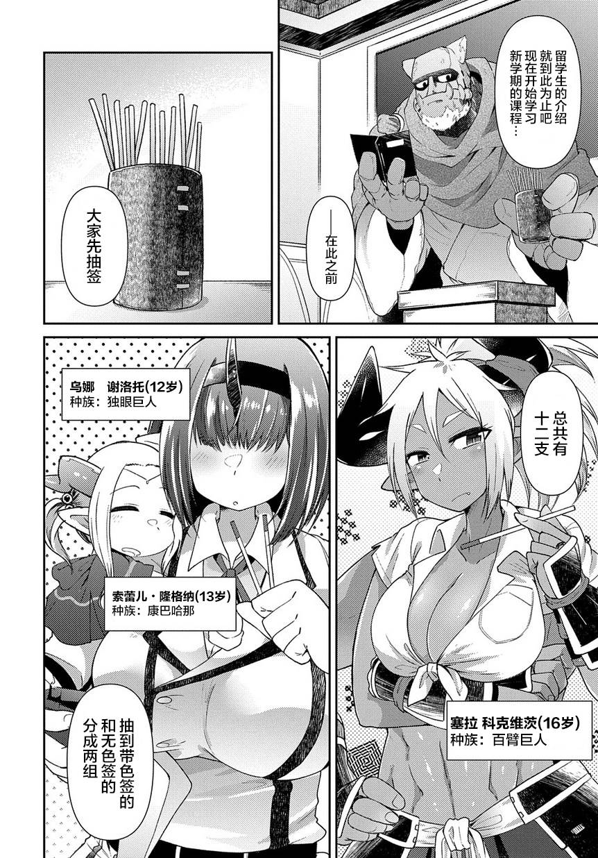 异种族巨少女六重奏韩漫全集-第01话无删减无遮挡章节图片 