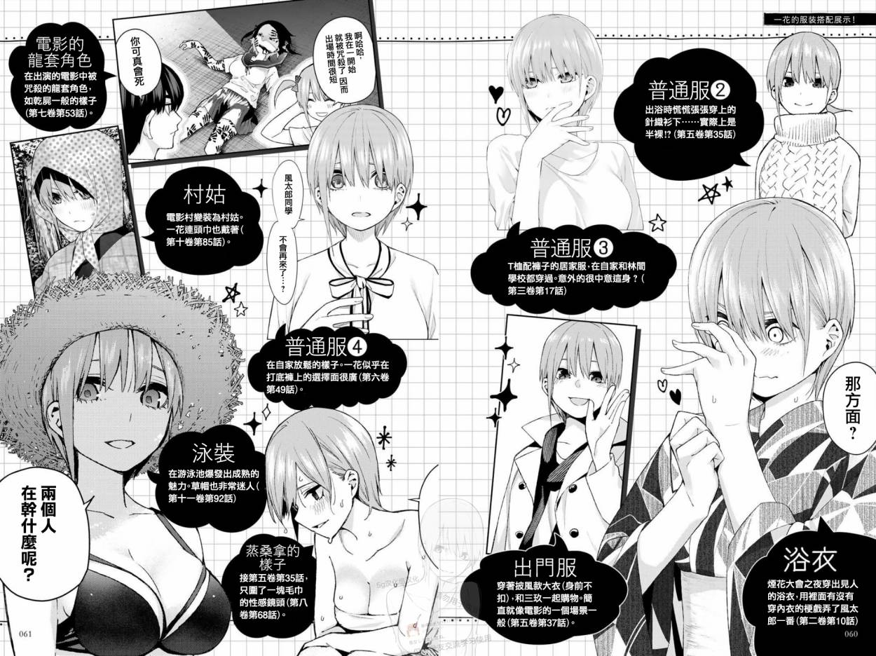 五等分的花嫁角色书韩漫全集-一花无删减无遮挡章节图片 
