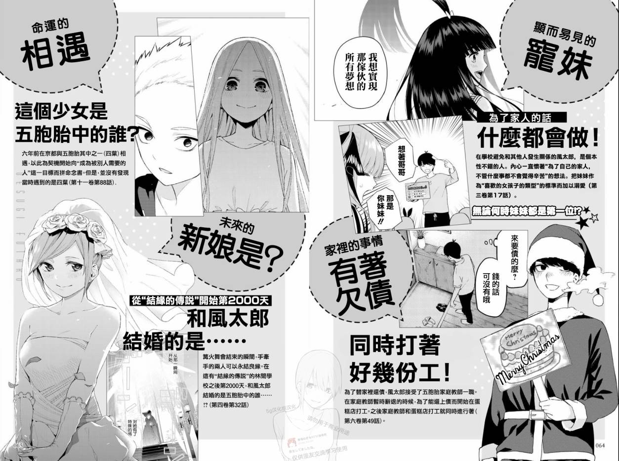 五等分的花嫁角色书韩漫全集-一花无删减无遮挡章节图片 