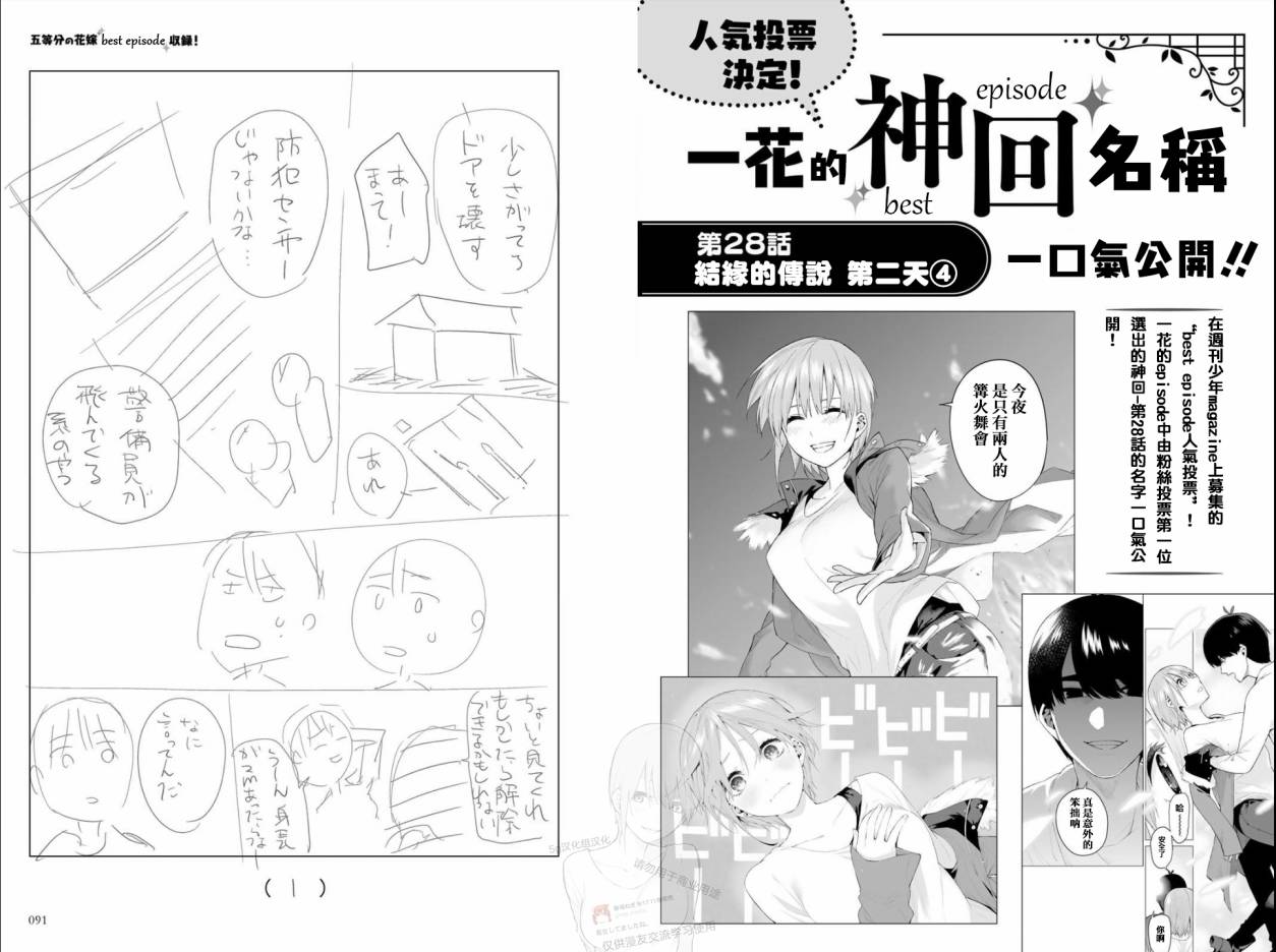 五等分的花嫁角色书韩漫全集-一花无删减无遮挡章节图片 