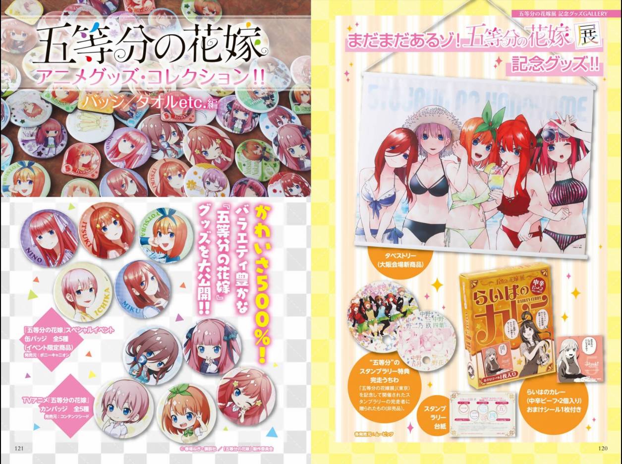 五等分的花嫁角色书韩漫全集-一花无删减无遮挡章节图片 