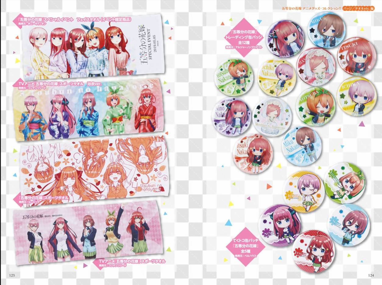 五等分的花嫁角色书韩漫全集-一花无删减无遮挡章节图片 