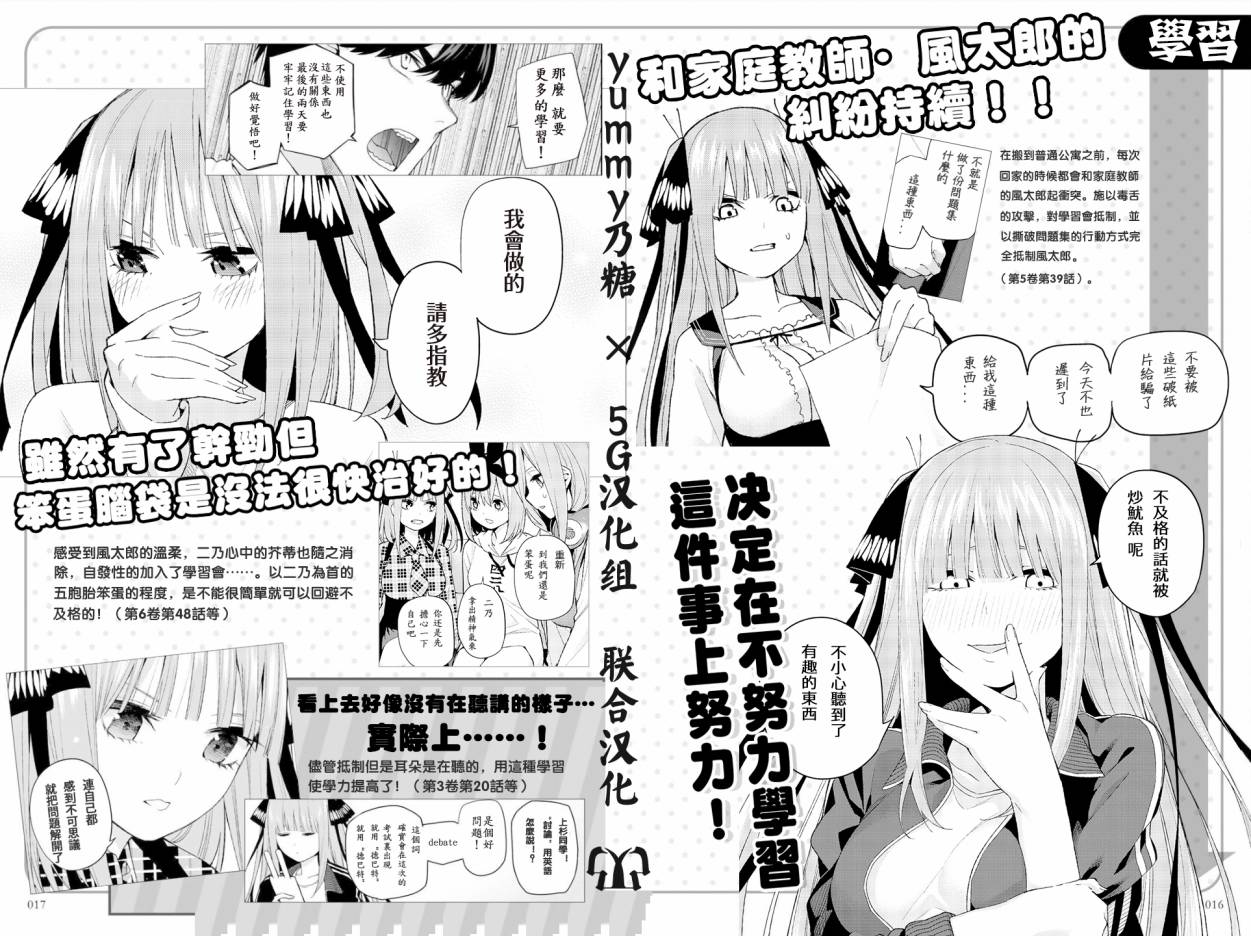 五等分的花嫁角色书韩漫全集-二乃无删减无遮挡章节图片 
