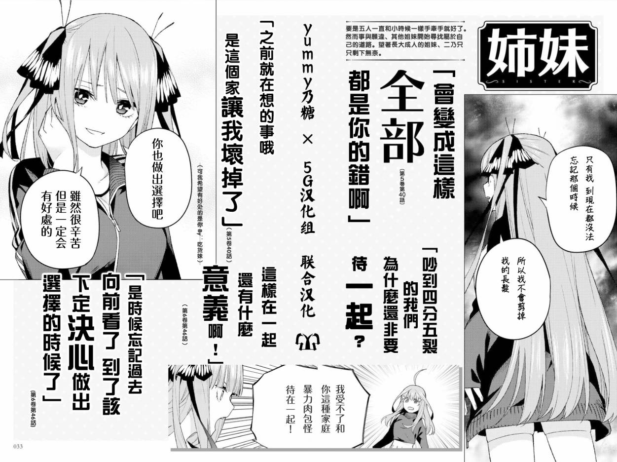 五等分的花嫁角色书韩漫全集-二乃无删减无遮挡章节图片 